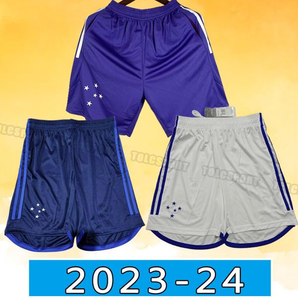 2023 2024 CAMISA CRUZIRO SCUTER SHORTS 100º aniversário calças de futebol 24/25 Pottker Dede R.Sobis Camiseta de Raposas Men Football Cirche Treinando