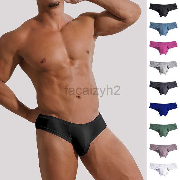 Underpants 5 pack da uomo brevati da mastro slip sexy da uomo alla moda stretto, bassa vita, grande borsa convessa, biancheria intima bikini etichetta generale maschile