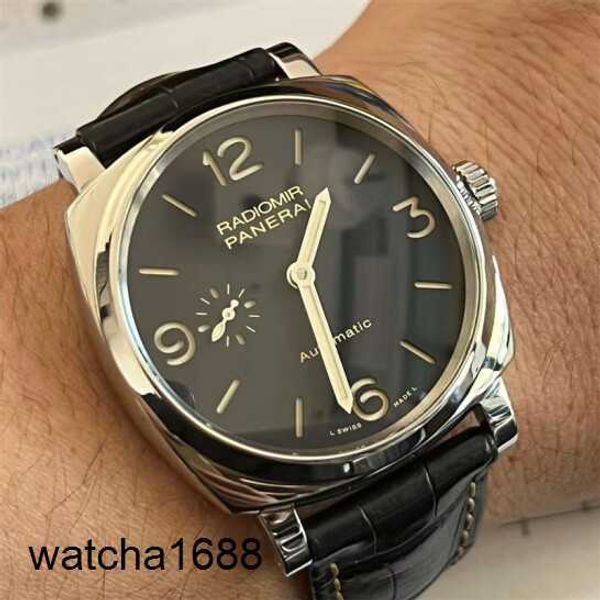 Racing Arms Watch Panerai Radiomir Serie Mechanische Schweizer Luxuswache wasserdichte leuchtende Männer Sportarten Hartes Mann Uhr PAM00620 Automatische Bewegung 42mm