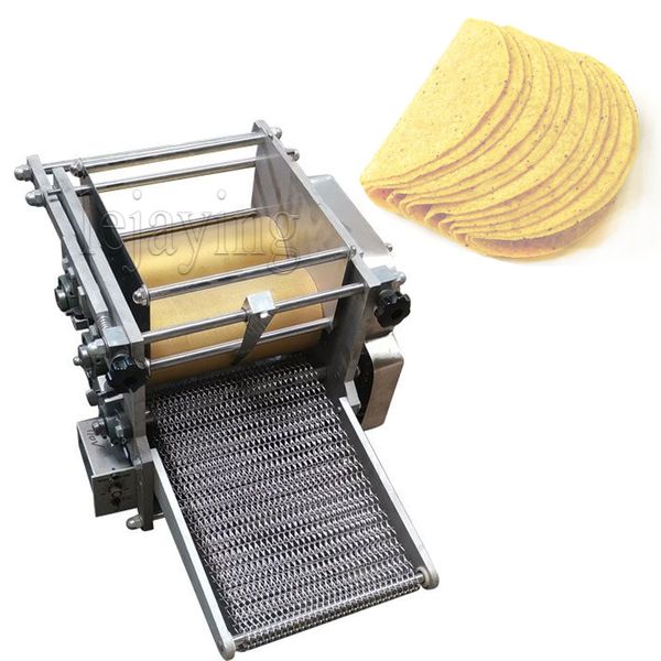 Automatische Industriemehl Mais mexikanische Tortilla -Maschine Taco Roti Maker Press Brot Getreide Produkt Tortilla Making Maschine