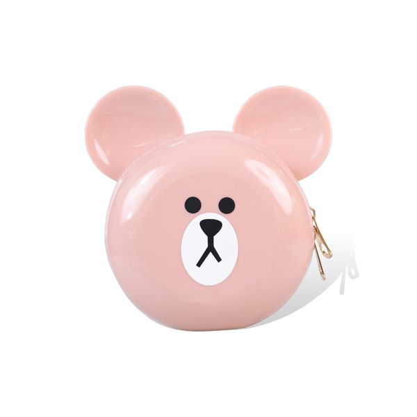 Custom Wholesale New Trendy PVC Sweet Crossbody Bag Jelly Bag Damen Cute Animal Shape Umhängetasche