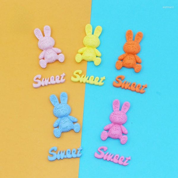 Dekorative Figuren 10pcs Mini Harz Kawaii planar