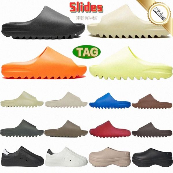 Designer Slides Slifors Schiam Runner Men Woman Slider Foam Runner Desert Desert Slide Shoe E7D9##