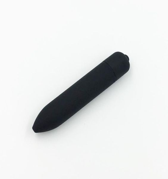 Doofeel Sex Shop 10 Funzione Black Mini Bullet Vibratore Spituatore di clitoride impermeabile Dildo Prodotti per giocattoli per sesso per adulti per donna Y195663183