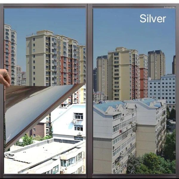 Adesivi per finestre Flash tratta di un modo per isolamento di calore anti-UV