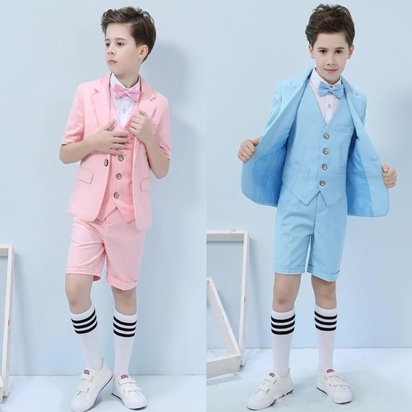 Hübsche Kinder formelle Verschleißanzug Junge Geburtstagsfeier Anzüge Prom Business Suits Boy Flower Girl Coat No005 255x