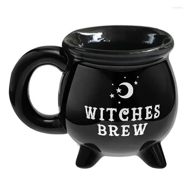 MUPS Witch Coffee Novelty Cup Cup Witches Brew Cauldron DEGAZIONI PER HALLOWEEN