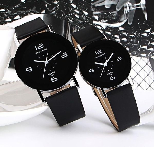 2020 Neue Style Watch Studentin Koreanischer Stil Einfache Paare Watch Herren Belt Watch Ins kleine frische Frauen6545833