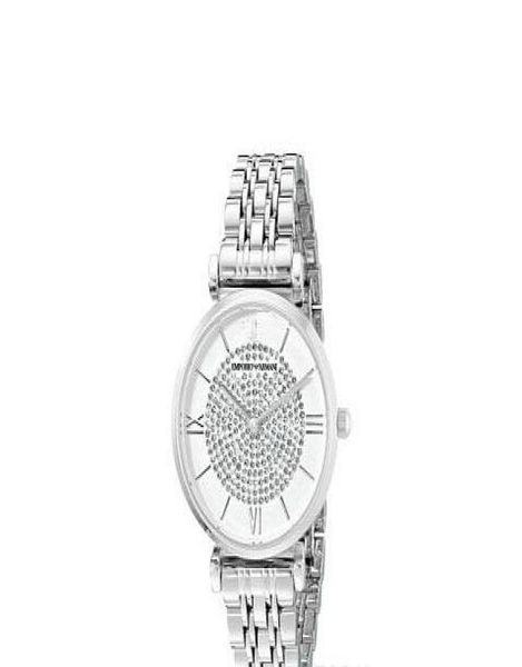 Tono di rimorchio in acciaio inossidabile in argento oro Ladies orologio ar1926 ar1925 donne orologi di strass orologi Lady Diamond Stone Dress Watch LADI3935110