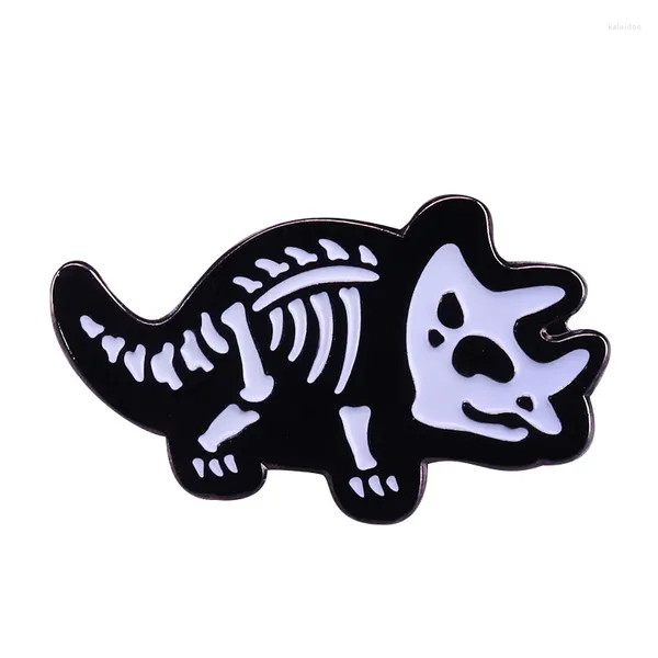 Broschenhörne Hörner Dragon Pin Skeleton Kunst Brosche Halloween Gothic Schmuck