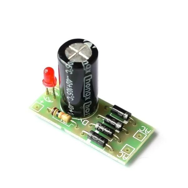 Wechselstrom -zu -DC -Leistungsumwandlungsmodul 1N4007 Vollbrücke Gleichrichter -Filter 12V 1A AC DC -Wandler