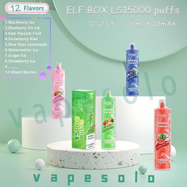 Elf Box LS15000 Puff 0% 2% 5%