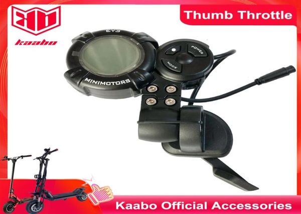 Originaler Kaabo Electric Scooter Minimotor Ey3 Daumen Groselne Displayanzug für Kaabo Mantis 810 Wolf Warrior X11 King Warriorki4634749