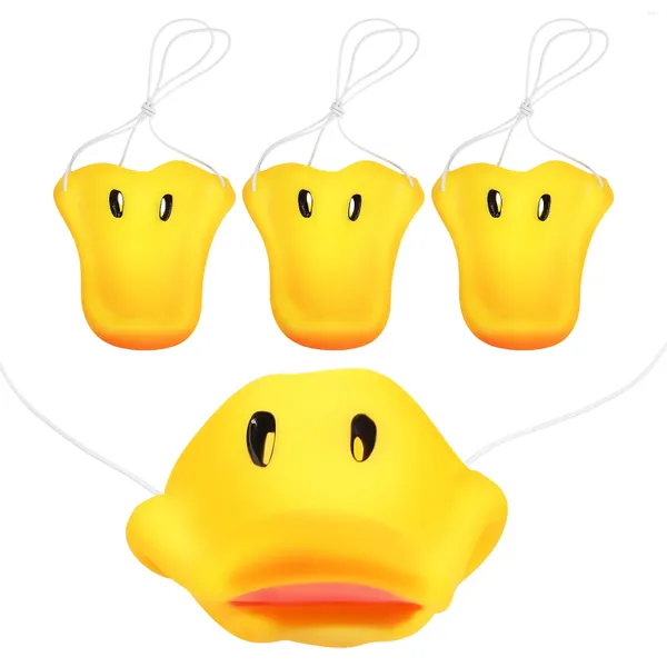 Geschenkverpackung Duck Bill Schnabel Nase Lustige gelbe Tier Schnauze Ausgefallene Kostüm Maskerade Masken