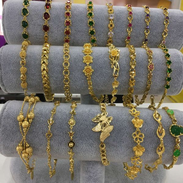 212 xuping jewelry Saudi Arabia изысканный дубайский золотосексуальный свадебный браслет