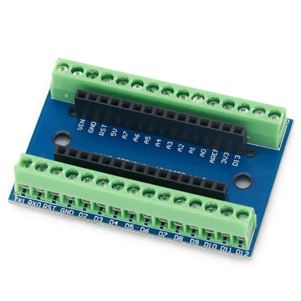 Nano V3.0 3.0 Denetleyici Terminal Adaptör Genişletme Kart Nano IO Kalkanı Arduino AVR ATMEGA328P için Basit Uzatma Plakası