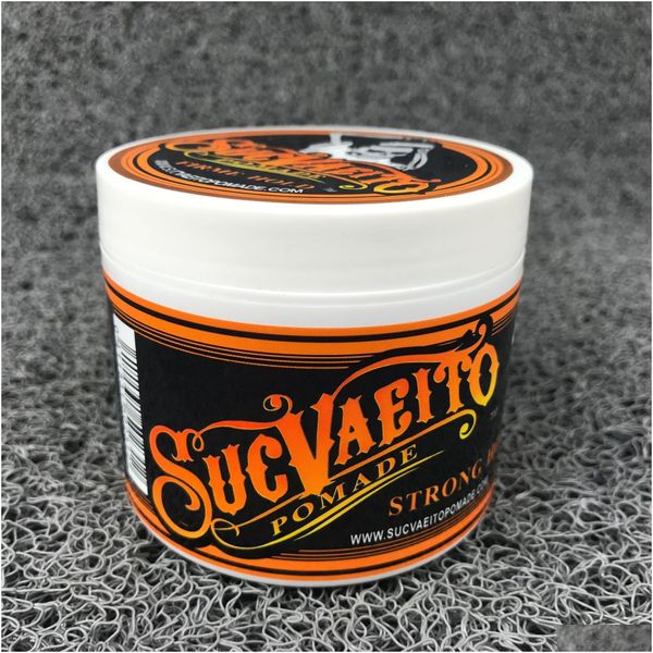 Altri articoli per l'assistenza sanitaria SUAVECITO Pomade Gel 4oz 113G Stile forte Restituzione di modi antichi sono grandi capelli scheletrici slicinati olio cera olio ot0xe