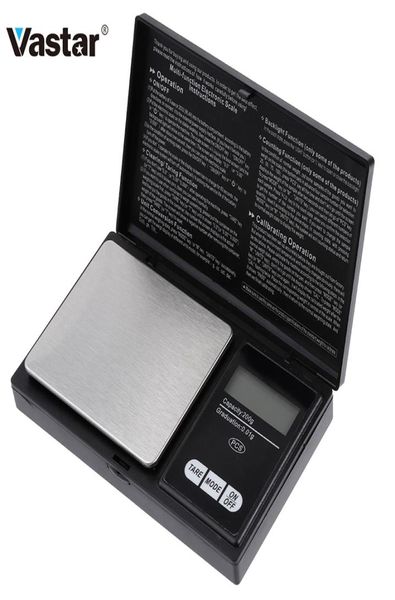 Alta precisão 001g Jóias de cozinha digital Balanço de ouro Grama LCD Pocket Pocketing Scales Electronic Scales9274899