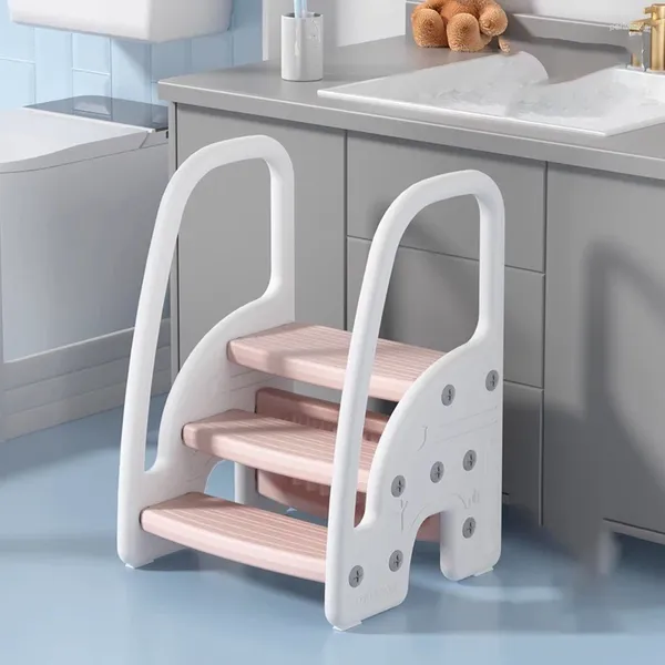 Tapetes de banho Baby Baby Baby Toining Ferramenta de treinamento Potty Seat Stool escada crianças meninos meninos Gadgets de banheiro de crianças pequenas