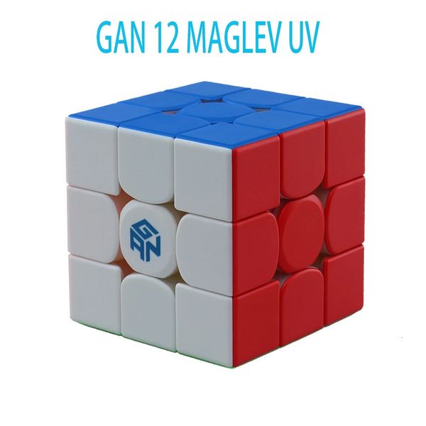 GAN 12 Maglev UV Magnetic Magic Speed Cube Gan 12 PUALLE PROFESSIONE GAN 12M Sospensione magnetica GAN12 GIGGET TOY CUBE Magic 240426