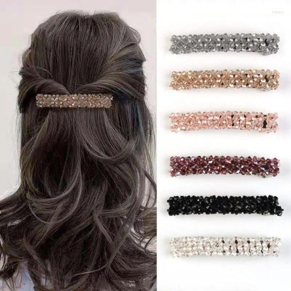 Fiori decorativi Hairpin abbagliante alla moda unica unica versatile lussuosa per occasioni speciali Accessori per capelli alla moda
