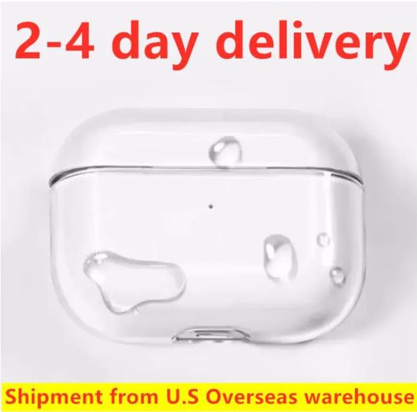 Para AirPods Pro 2 Air Pods 3 fones de ouvido Airpod Bluetooth Acessórios para fones de ouvido sólido Silicone Tampa de proteção Apple Apple Wireless Caixa máxima à prova de choque