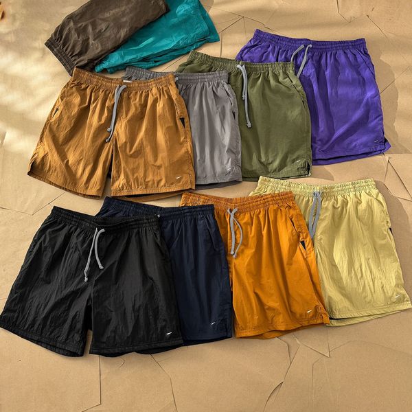 pantaloncini da uomo in pile di pile tecnologiche Shorts Swim RecvCed Nylon di alta qualità Versione di alta qualità Beach Mesh Street Sude Basketball Men Swim Sports Sports