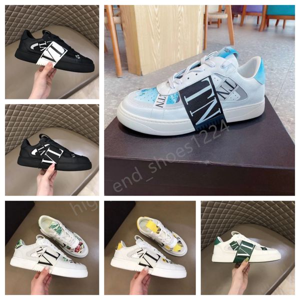 Nuove tendenze di tendenza scarpe scarpe scarpe da uomo scarpe casual casual piattaforma di pelle vera sneaker sneakers trasparente con scarpe da passeggiata inferno di lusso scarpe da ginnastica sportiva