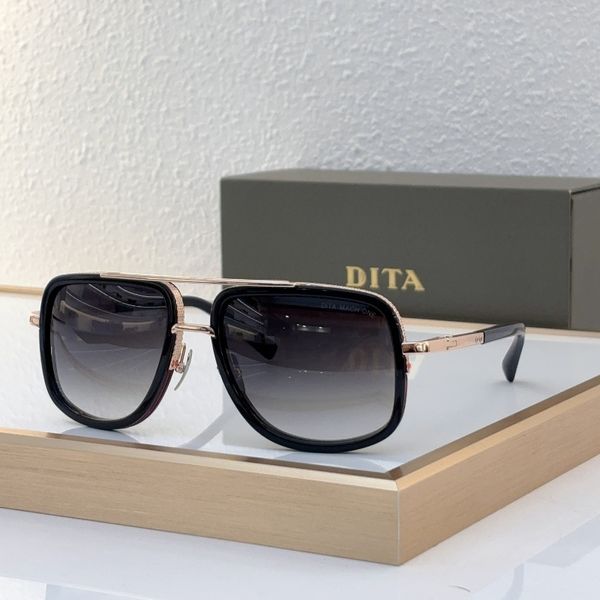 5aaaaa+ dita nuovi occhiali da sole in moda vintage con tela di acetato importati UV400 lenti polarizzate Donne uomini di alta qualità DRX-2030 Dimensioni 59-19-127