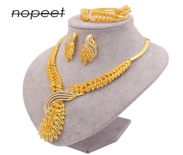 NOPEET SUPPRIMENTO DUBAI 24K GOLD JOENS DE JOIXAS DE JOIXAS INDIANAS BRACELHA DE ERRO ANEL INDIANO SETPOLE