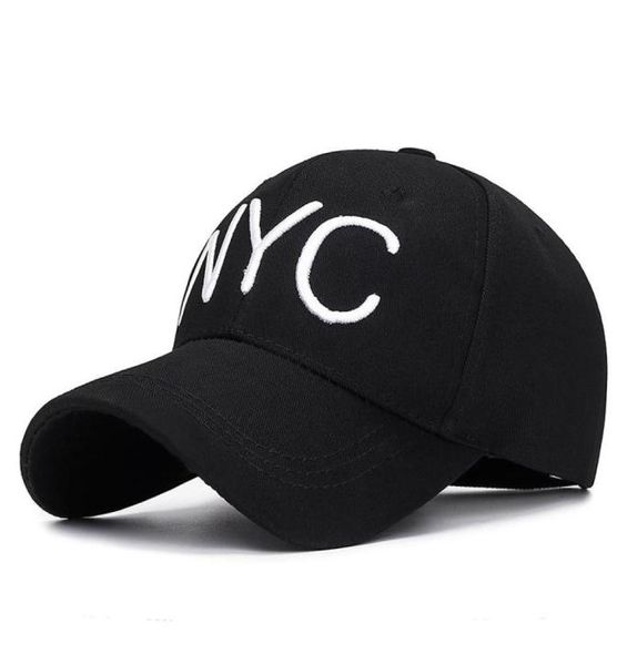 Caps de bola 2021 Casual NYC 3d Letra Bordado Dadro Hat Homens Mulheres Summer moda Baseball Cap primavera Autumn visor Hats1248443