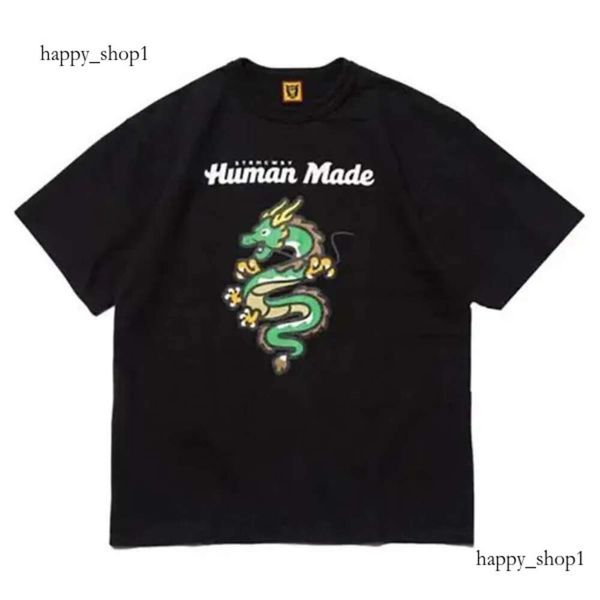 Menschlich gemachtes T-Shirt-Spaß-Druck Bambus Baumwolle Kurzarm T-Shirt für Männer Frauen grafisch Humanmade T-Shirt Japanische Streetwear 576