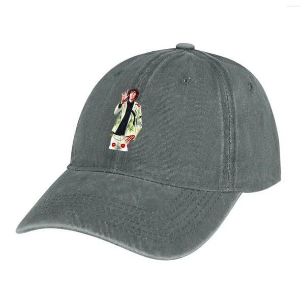 Berets Gram Parsons - Cemmick Kovboy Şapka Güneşinin Bir Çizimi Çocuklar İçin Kamyoncu Golf Kapağı Erkekler Caps Kadınlar