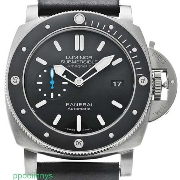 Luminário de relógios luminosos luminores relógios de pulso de luxo paneraiss luminors submergeble 1950 amazon titanio pam01389 mens #w1200 uiUh