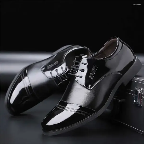 Scarpe vestito da ballo che balla signori abiti corti Abiti a basso tacco da uomo Sneaker Sport Escermatura stagionale Genuina Brand Luxe