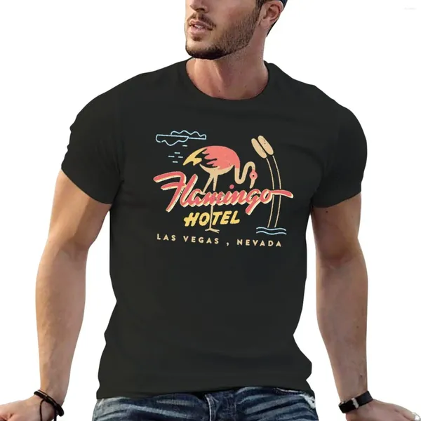 Herren-Tanktops Das Flamingo T-Shirt Vintage T-Shirt Anime Kleidung Plus Größe großer und hoher Hemden für Männer