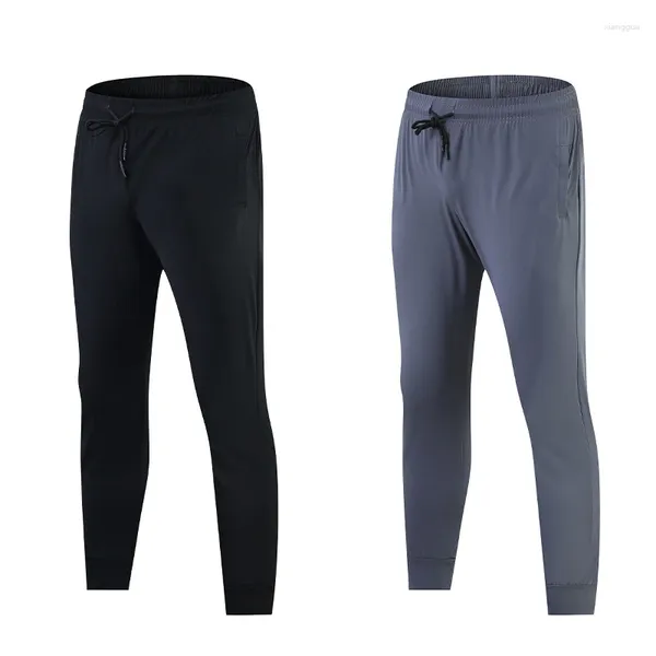 Pantaloni da uomo uomini di alta qualità che gestiscono pellicola di sospensione di allenamento casual outdoor sport a 9 punti pantaloni da allenamento da allenamento bodybuilding