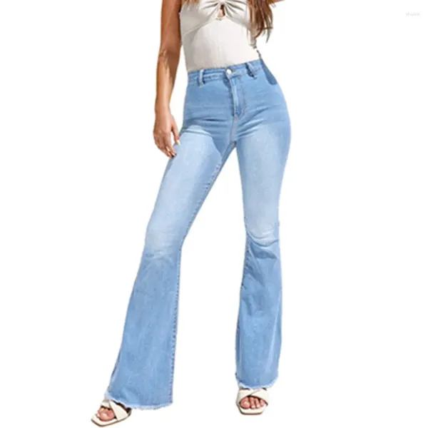 Jeans femminile alto baglio