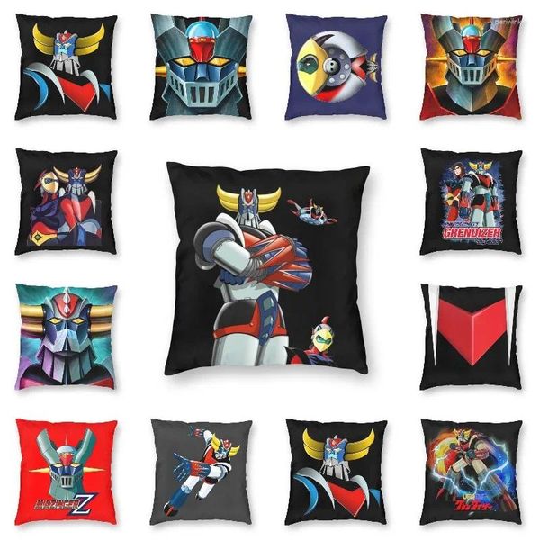 Подушка Goldorak Cover Sofa Home Decor Ufo Robot Square Throw 45x45 Офисные декоративные наволочки