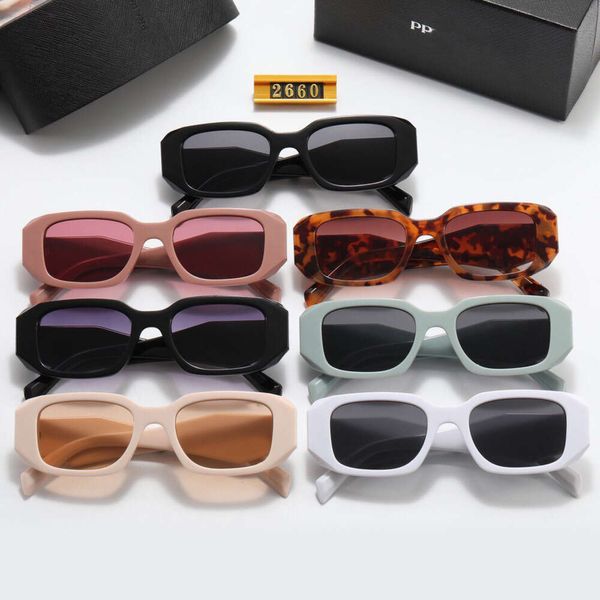 Óculos de sol de grife para mulheres Luxo masculino Moda de vidro de vidro ao ar livre clássico polarizado Full Frame Glasses Múltiplos tons de estilo para todos os jovens Presente YY