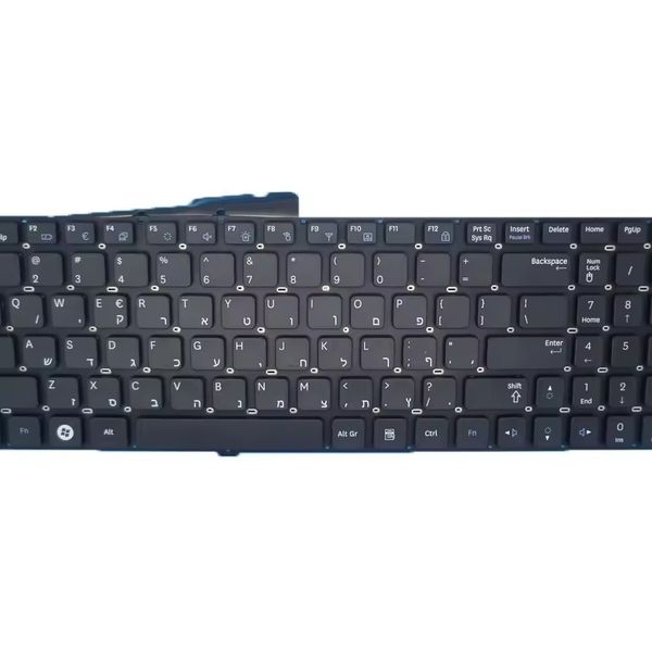 Teclado de laptop para Samsung SF510 SF511 QX510 QX511 Q530 HB HB BA59-02849J 9Z.N5QSN.A01 sem quadro novo