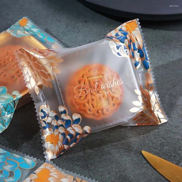 Wrap gup fai -da -te per deformazioni per le caramelle biscotti per imballaggi per imballaggi per la festa del cookie mooncake cookie borse per torta lunare