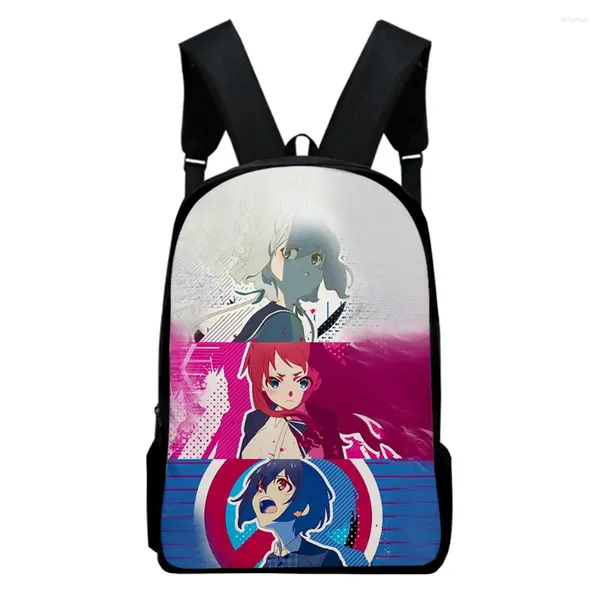 Рюкзак Creative Fashion Zombie Land Saga Notebbook Backpacks Supil School Bags 3D Print Oxford Водонепроницаемые мальчики/девочки ноутбук