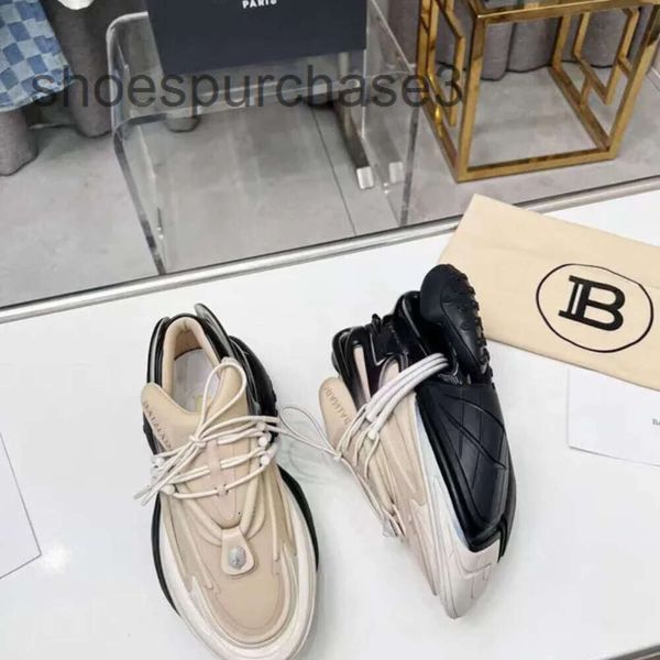 One Foot Bbalmaiin Sale Couples Mens Airbag Match Designer Top Sapatos de qualidade masculino Manhed Sneaker barato 1yrj