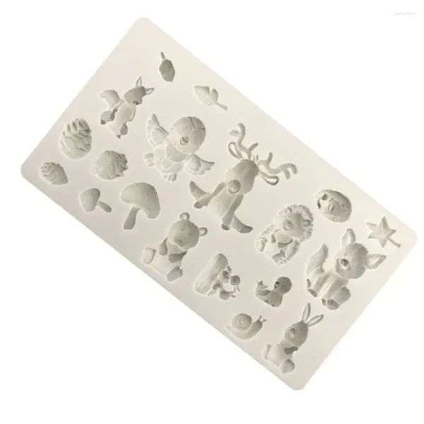 Stampi da forno animali Modellazione di stampi stampi stampi per biscotti caramelle Accessori per la doccia con doccia al cioccolato fondente