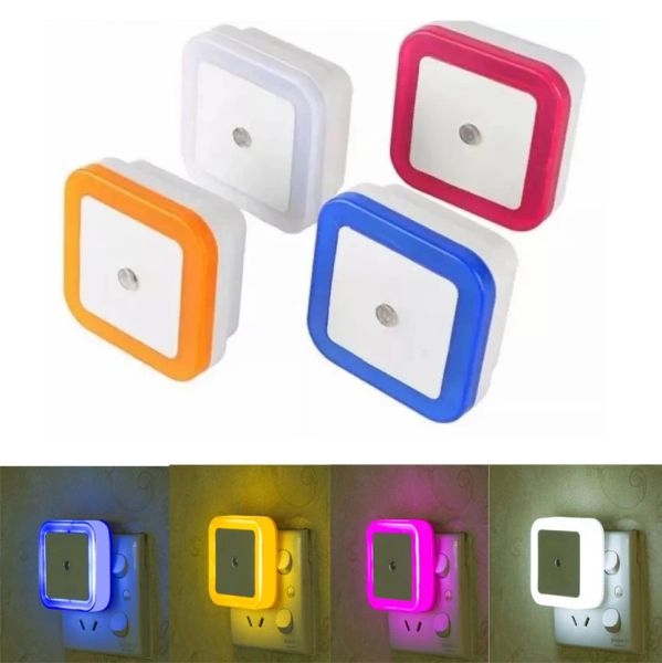 Auto Motion Sensor Nacht LED LEG LACT Automatische Lampe Innenflur Schlafzimmer Wohnzimmer Treppe Lampu Tidur Pink Blue White Lighting