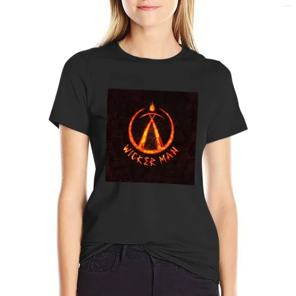 Polos da donna T-shirt di Wicker Man tops Hippie Clothes Edition T Shirts for Women