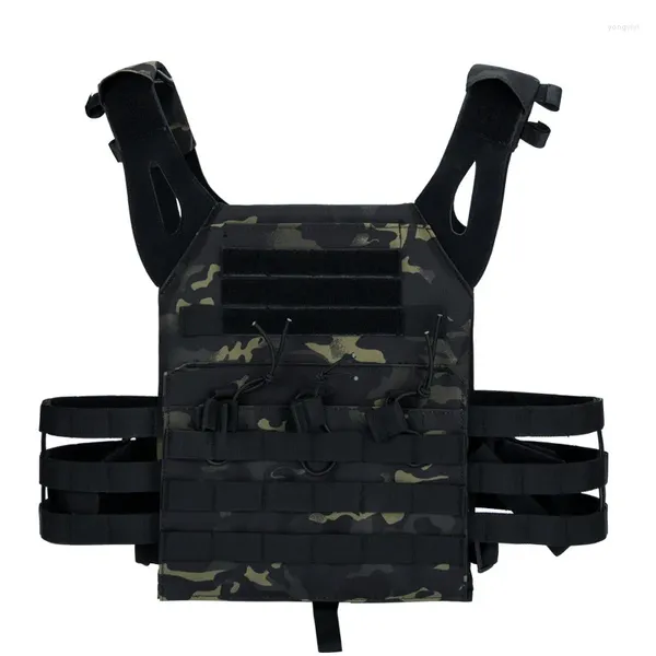 Mochila equipada com camuflagem Tactical Vest Aviation JPC Sports Outdoor CS Transportador de combate CS