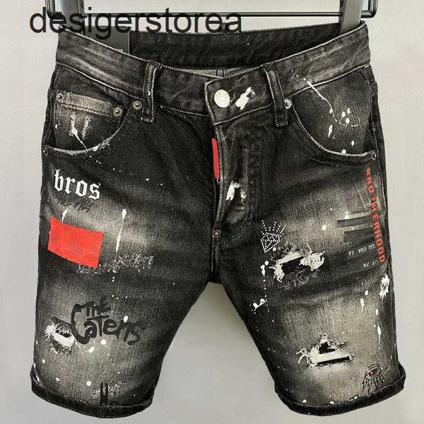 Jean Short Jeans für Mann Männer Jeans Jeans Uomo Knie Jean Herren Jeans lässige Herren Jeans Designer Hosen Luxus Designer Rippte Jeans Damen Designer Jeans Lila Jeans