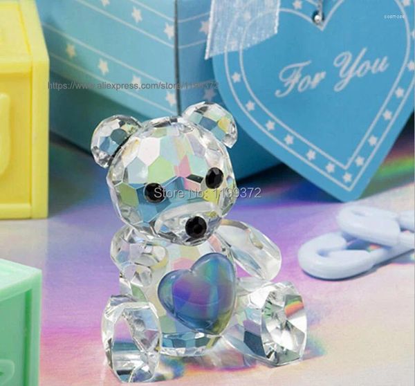 Party bevorzugt 50 PCS Crystal Teddybär Bevorzugung Babypartygeschenk Hochzeit Andenken Ankäufe Souvenirs von DHL